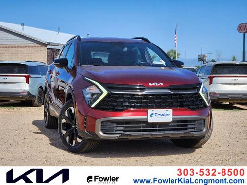 Dawning Red 2023 Kia Sportage X-Line