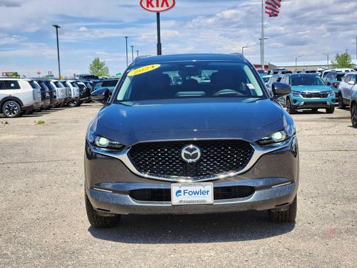 Machine Gray Metallic 2024 Mazda CX-30 2.5 S Premium Package