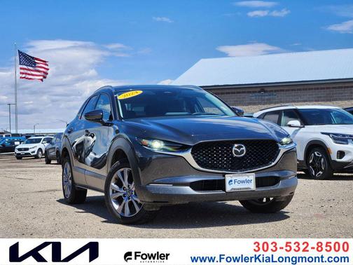 Machine Gray Metallic 2024 Mazda CX-30 2.5 S Premium Package