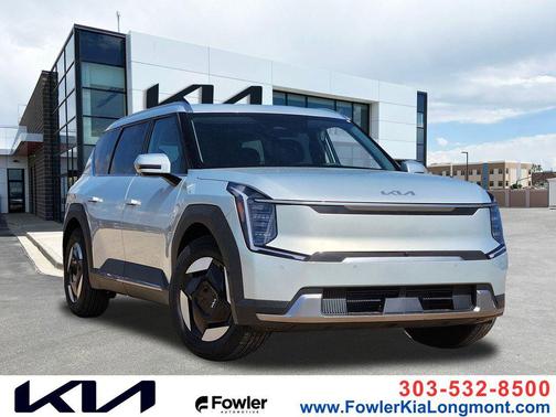 Ivory Silver 2026 Kia EV9 Wind