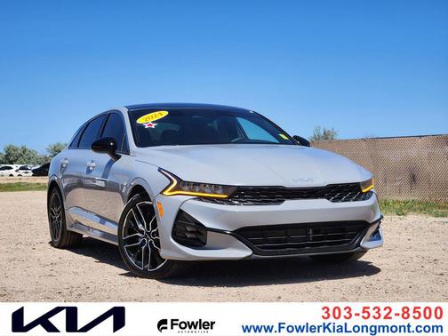 Wolf Gray 2024 Kia K5 GT