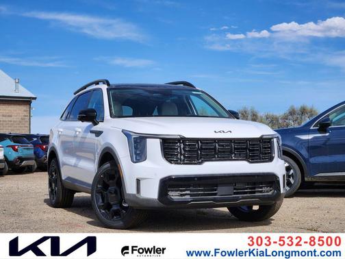 Glacial White Pearl 2026 Kia Sorento SX