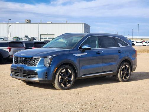 Mineral Blue 2026 Kia Sorento Plug-In Hybrid EX