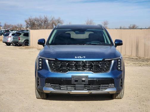 Mineral Blue 2026 Kia Sorento Plug-In Hybrid EX