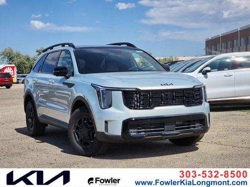 Ivory Silver 2026 Kia Sorento SX