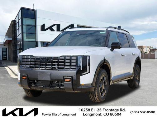 Glacial White Pearl 2027 Kia Telluride X-Pro SX