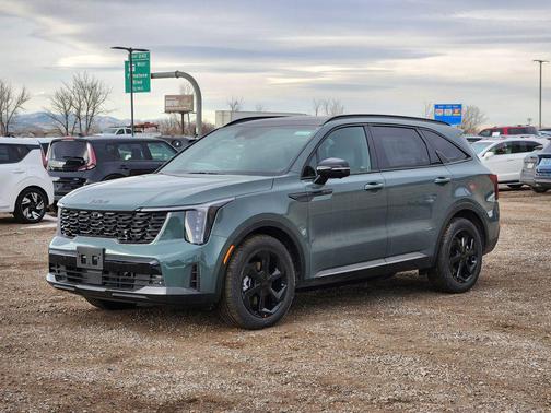 Cityscape Green 2026 Kia Sorento Plug-In Hybrid SX Prestige