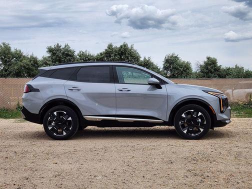Wolf Gray 2026 Kia Sportage Hybrid SX-Prestige