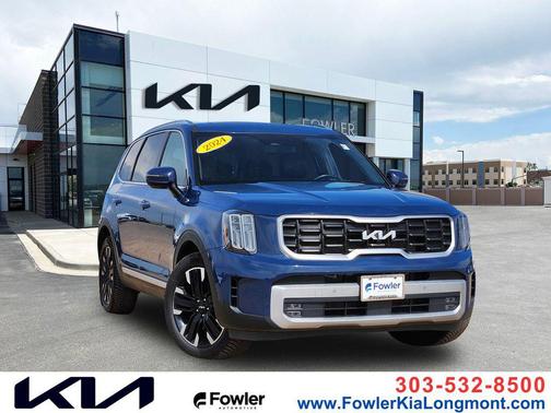 Midnight Lake Blue 2024 Kia Telluride SX Prestige