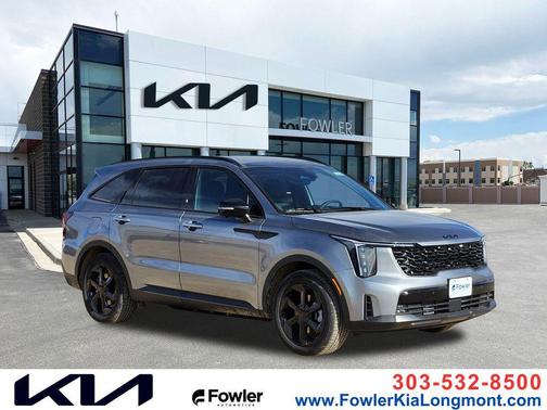 Steel Gray 2026 Kia Sorento Plug-In Hybrid SX Prestige