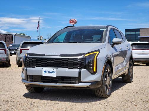 Wolf Gray 2026 Kia Sportage Hybrid SX-Prestige