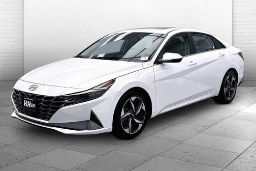 Quartz White 2022 Hyundai ELANTRA Limited