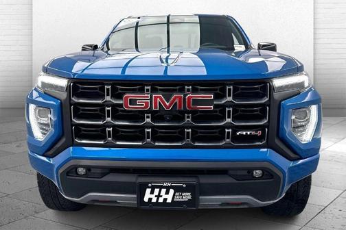 Dynamic Blue Metallic 2024 GMC Canyon AT4