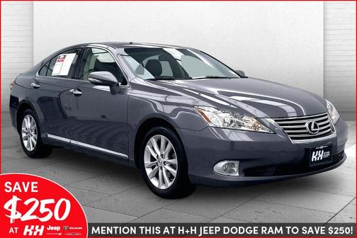 Nebula Gray Pearl 2012 Lexus ES 350 Base