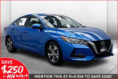 Electric Blue Metallic 2023 Nissan Sentra SV