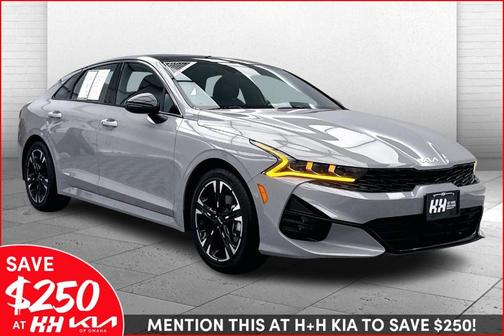 Wolf Gray 2024 Kia K5 GT-Line
