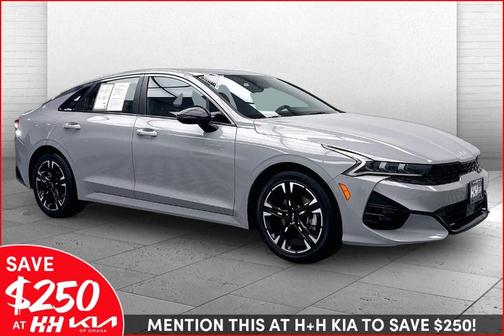 Wolf Gray 2024 Kia K5 GT-Line