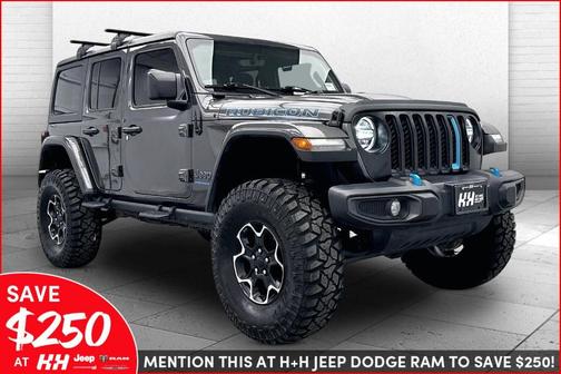 Granite Crystal Clearcoat Metallic 2023 Jeep Wrangler 4xe Rubicon