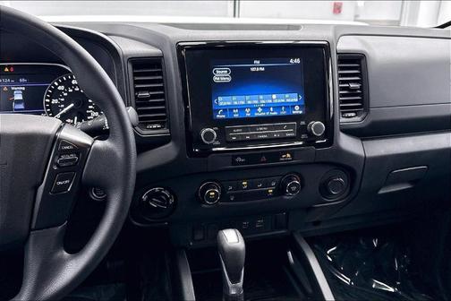 Glacier White 2024 Nissan Frontier S