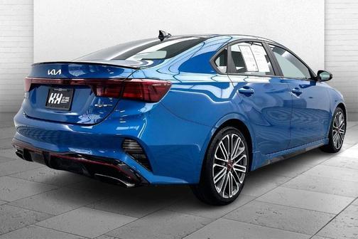 Blue 2023 Kia Forte GT