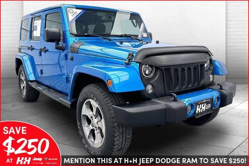 2016 Jeep Wrangler Unlimited Sahara