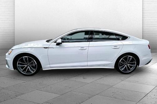Glacier White Metallic 2023 Audi A5 45 S line Premium Plus
