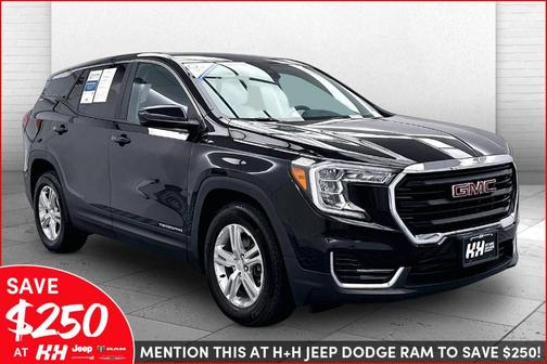 Ebony Twilight Metallic 2022 GMC Terrain SLE