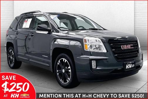 Graphite Gray Metallic 2017 GMC Terrain SLT