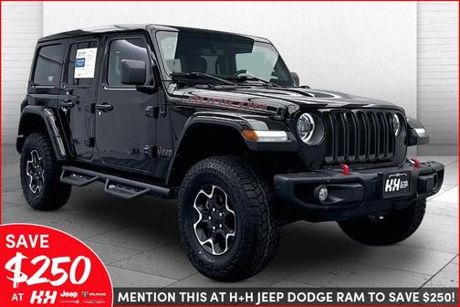 Black Clearcoat 2023 Jeep Wrangler Rubicon