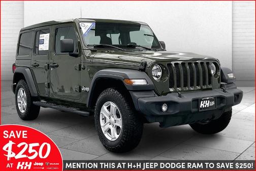 2020 Jeep Wrangler Unlimited Sport