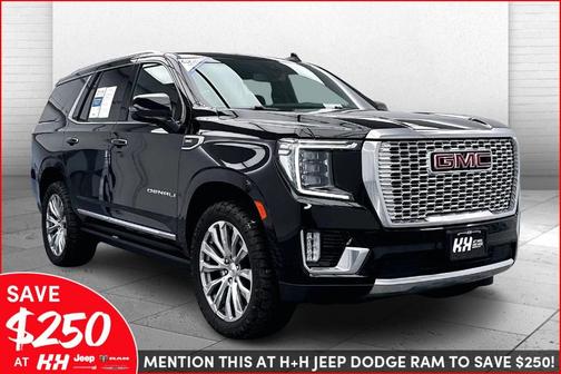 Onyx Black 2022 GMC Yukon Denali