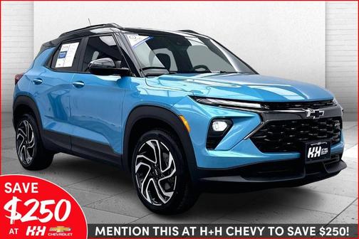 Marina Blue 2025 Chevrolet Trailblazer RS