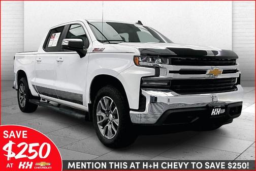 Summit White 2019 Chevrolet Silverado 1500 LT Truck