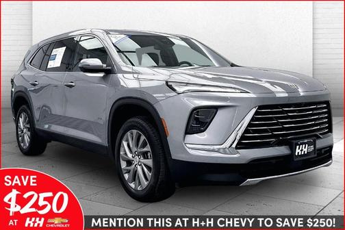 Moonstone Gray Metallic 2025 Buick Enclave Preferred