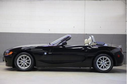Jet Black 2003 BMW Z4 2.5i Roadster