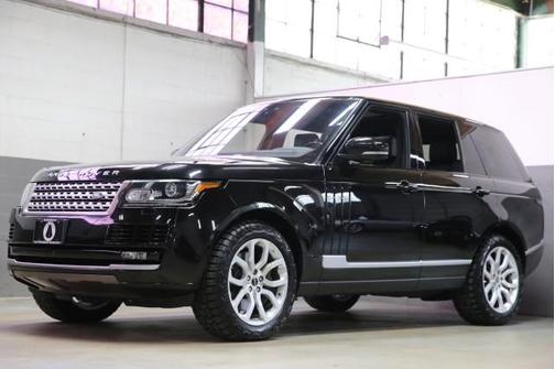 Santorini Black 2017 Land Rover Range Rover 3.0L Supercharged HSE