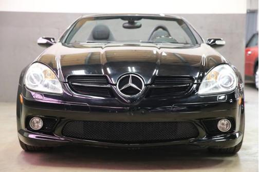 Black 2005 Mercedes-Benz SLK-Class SLK350 Roadster