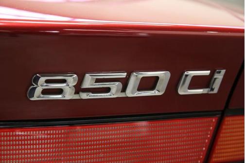 Calypso Red Metallic 1993 BMW 850 850Ci