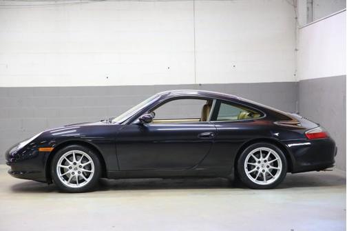 Basalt Black Metallic 2002 Porsche 911 Carrera