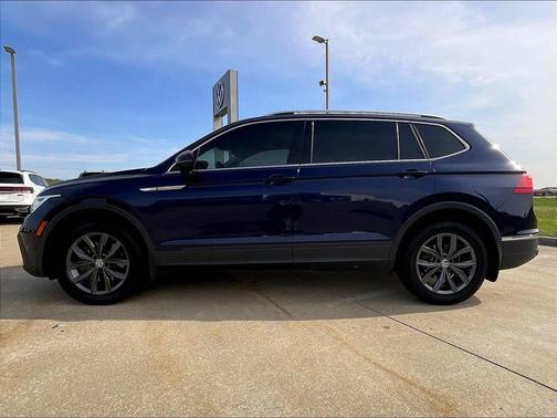 Atlantic Blue 2022 Volkswagen Tiguan 2.0T SE