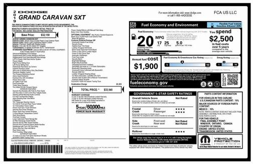 2019 Dodge Grand Caravan SXT