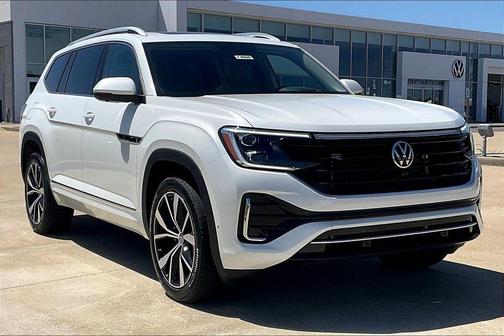 Opal White Pearl 2026 Volkswagen Atlas 2.0T SEL Premium R-Line