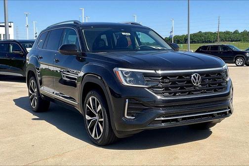 Deep Black Pearl 2026 Volkswagen Atlas 2.0T SEL Premium R-Line