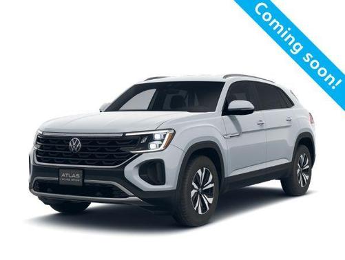 Avocado Green Pearl 2026 Volkswagen Atlas Cross Sport 2.0T SEL R-Line Black