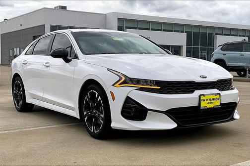 Glacial White Pearl 2021 Kia K5 GT-Line