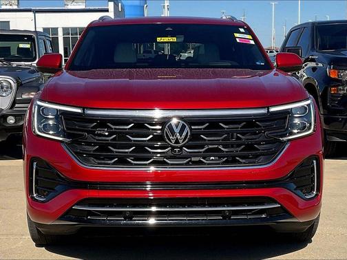 Aurora Red Metallic 2024 Volkswagen Atlas Cross Sport 2.0T SEL Premium R-Line