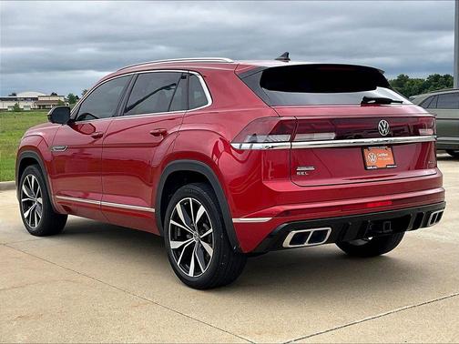 Aurora Red Metallic 2024 Volkswagen Atlas Cross Sport 2.0T SEL Premium R-Line