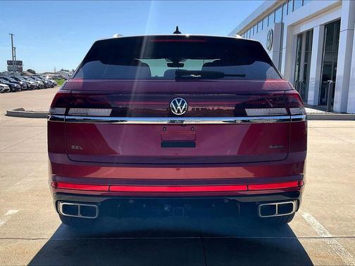 Aurora Red Metallic 2024 Volkswagen Atlas Cross Sport 2.0T SEL Premium R-Line