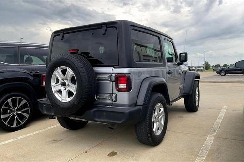 Billet Silver Metallic Clearcoat 2019 Jeep Wrangler Sport