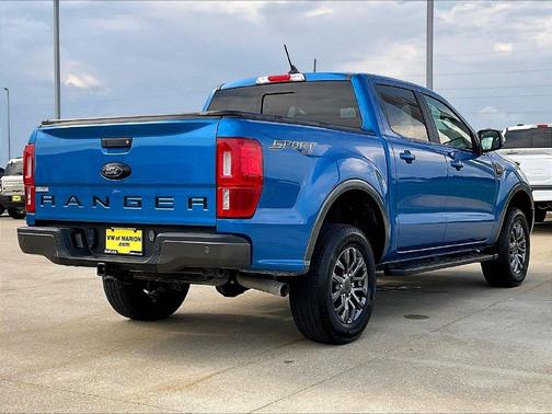 Blue Metallic 2021 Ford Ranger Lariat